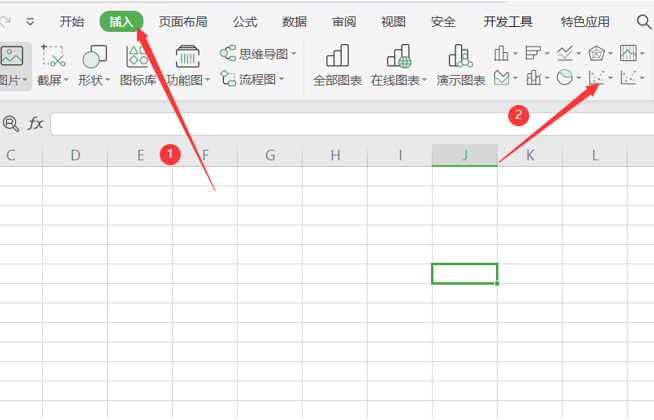 如何用Excel制作平面直角坐标系